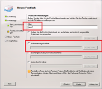 Raumpostfach 05 Raumpostfach 05